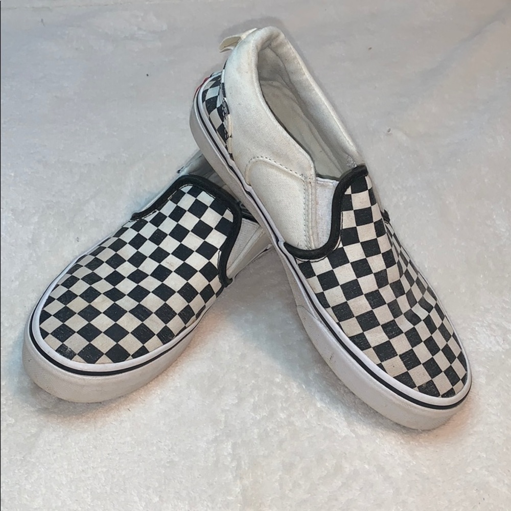 Checkered Vans